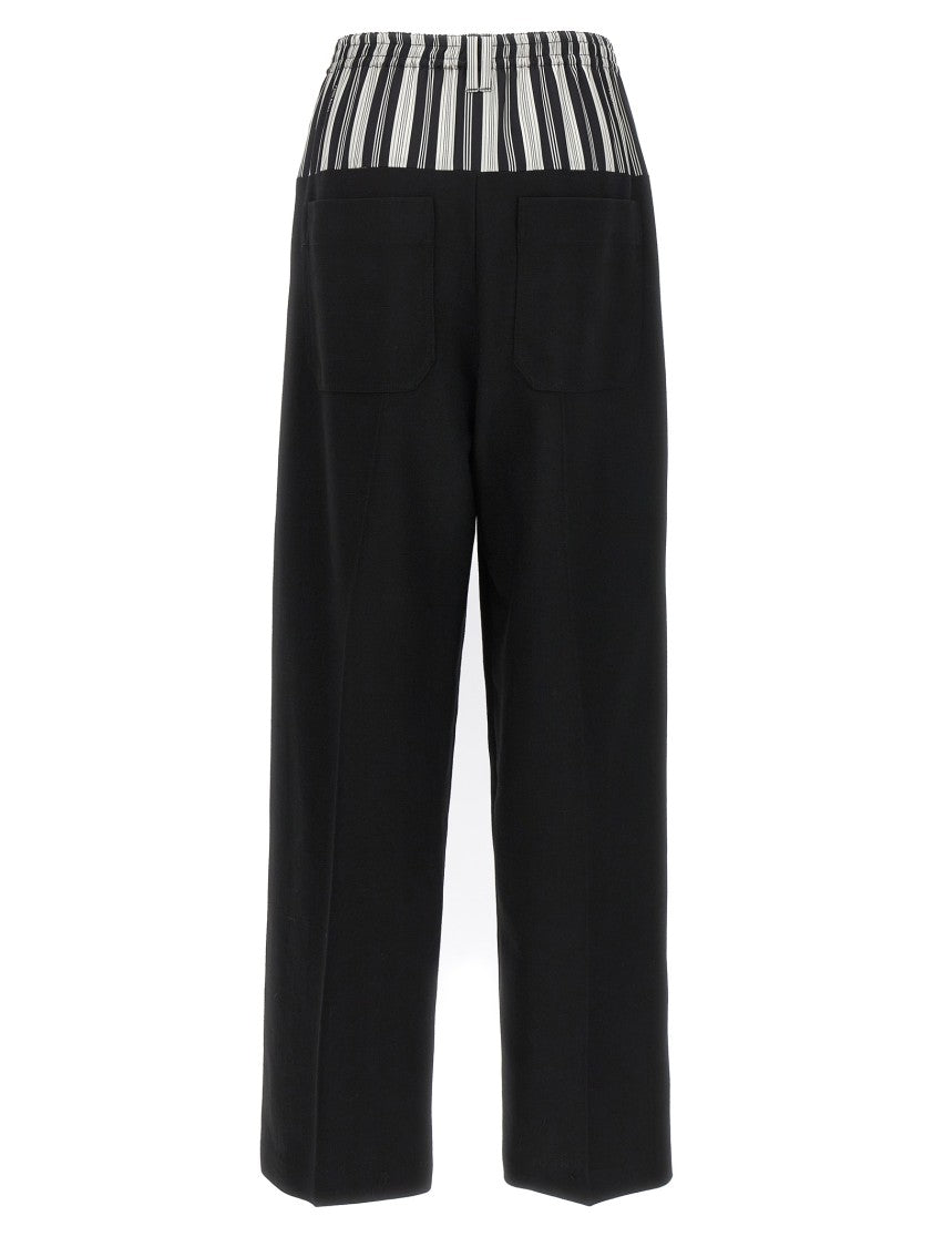 Fendi Basque Trompe L'oeil Pants