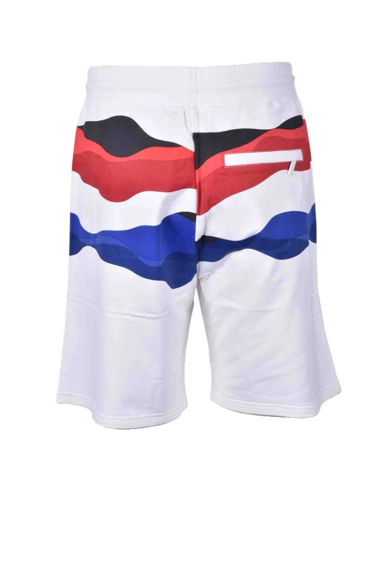 Bikkembergs White Sweatshirt Shorts