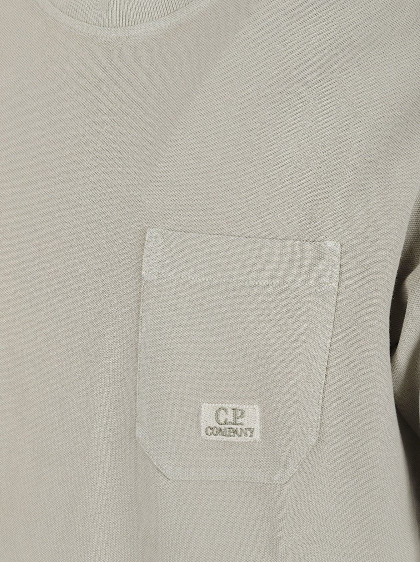 C.P. Company Relaxed Fit Crew Neck T-Shirt With Subtle Branding