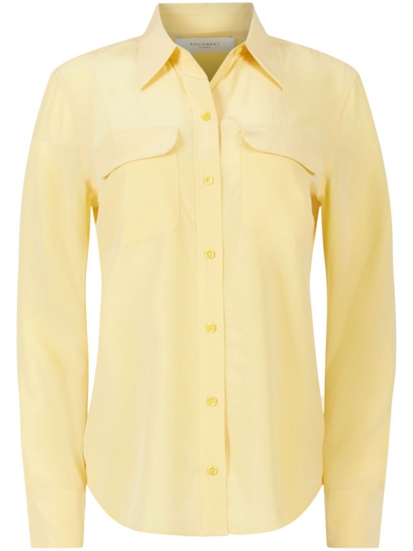 Equipment `Slim Signature` Long Sleeve Shirt