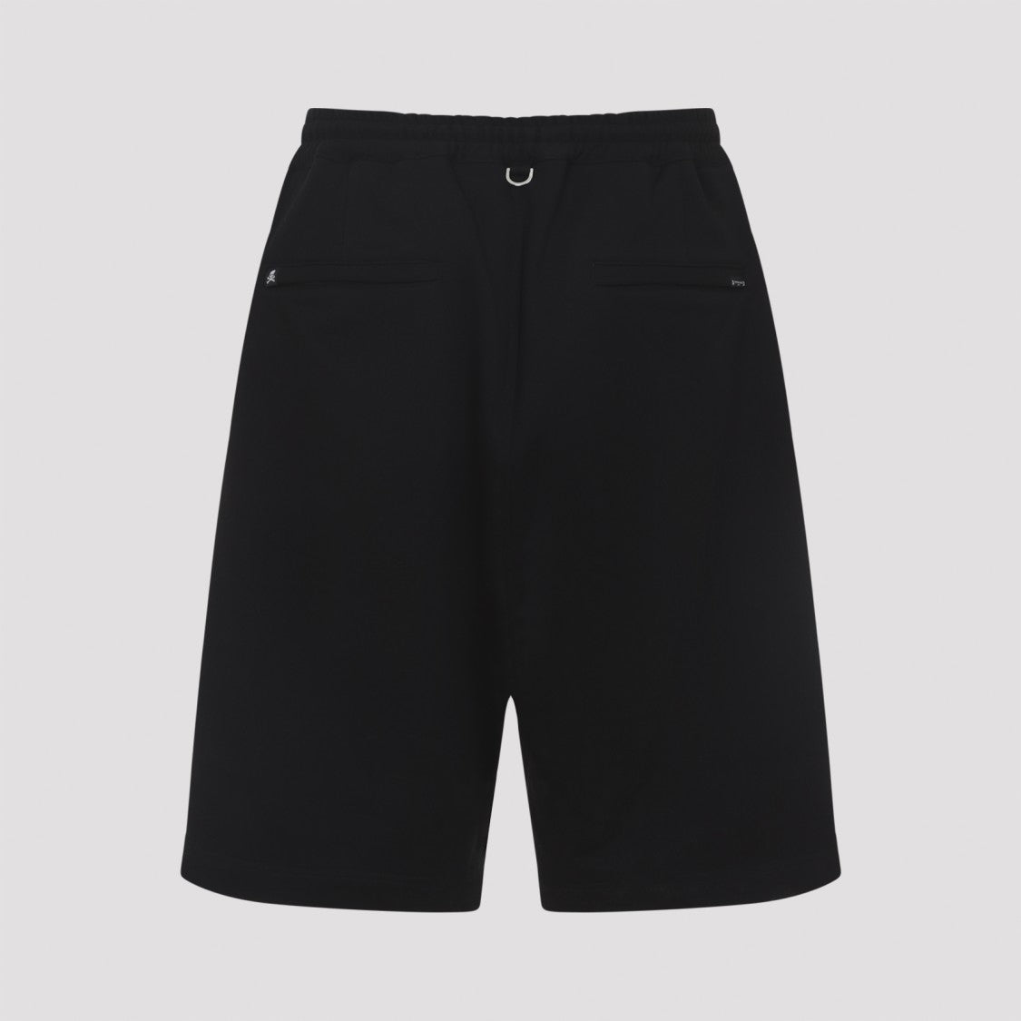 Mastermind Black Bermuda Shorts With Elastic Waistband