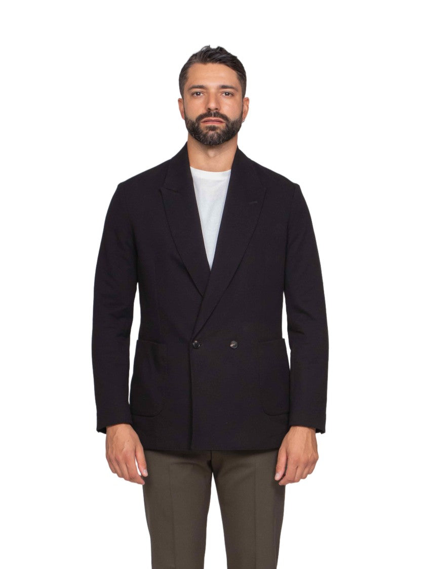 Circolo 1901 Double-Breasted Tailored Jacket With Classic Lapel