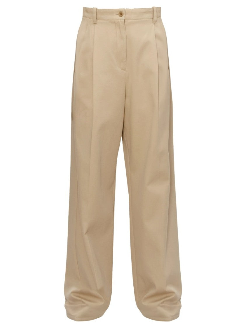 A.P.C. Beige Ginny Loose Fit Biological Cotton Chinos