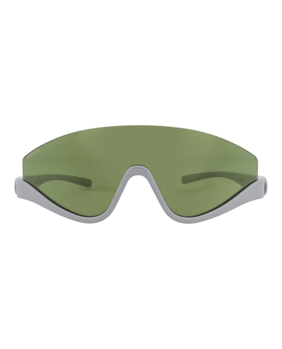 Gucci Shield-Frame Injection Sunglasses