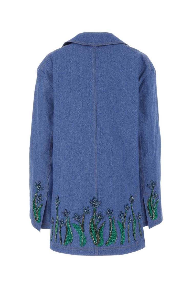 Santa Brands Denim Oversize Blazer