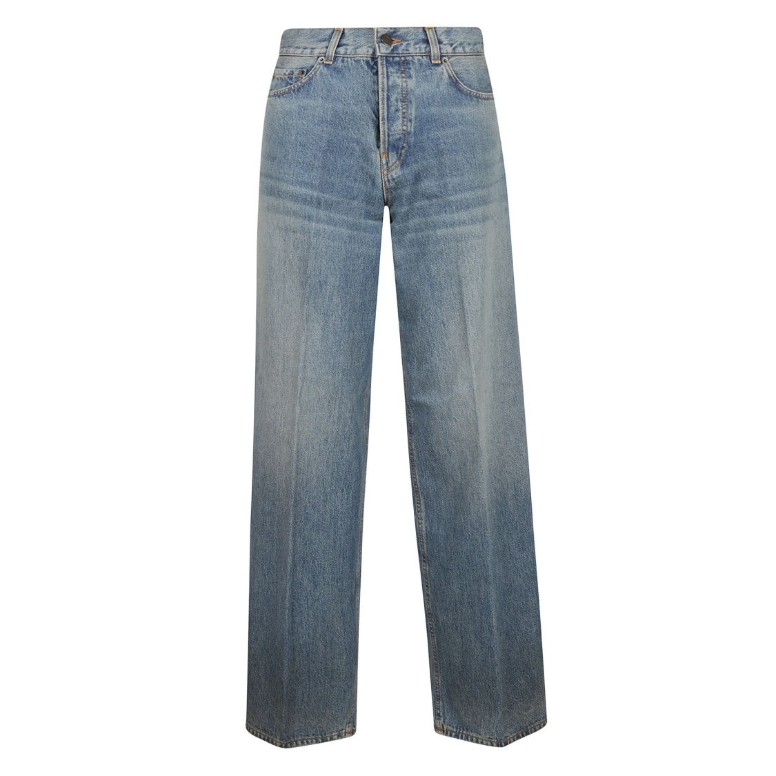 Haikure Straight-Leg Jeans In Bethany Oil Blue