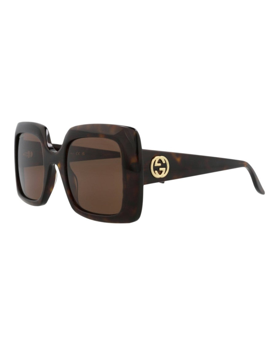 Gucci Square-Frame Acetate Sunglasses