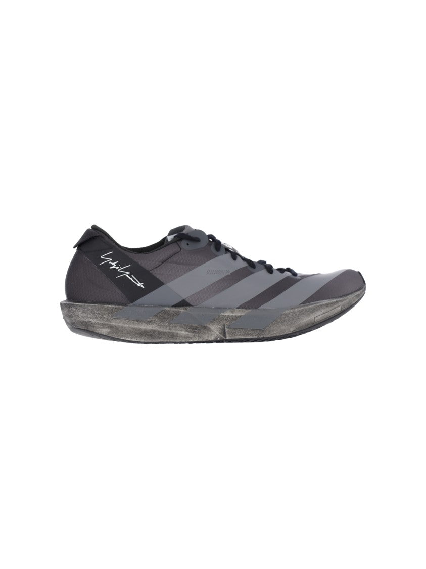 Y-3 Black Adios 9 Contrast Sneakers
