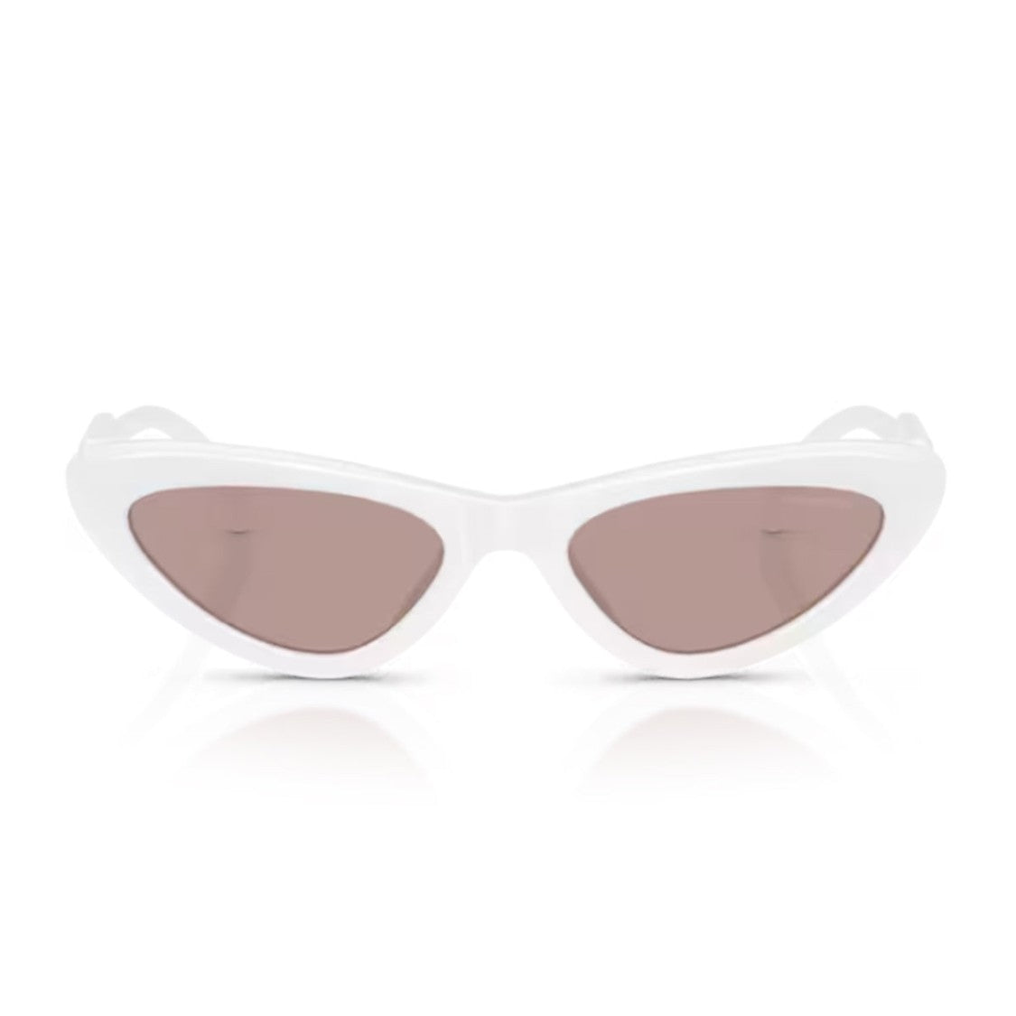 Miu Miu Bianco Vertical Logo Sunglasses