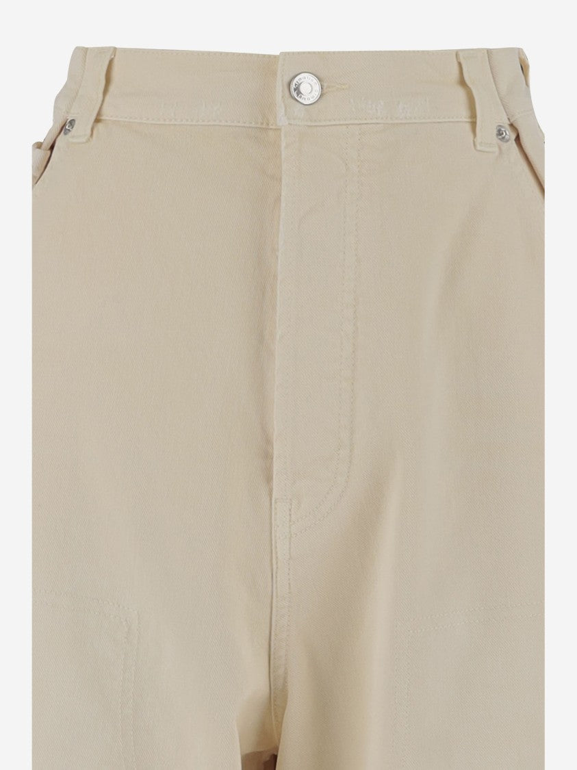 Armarium Wide-Leg Cotton Pants