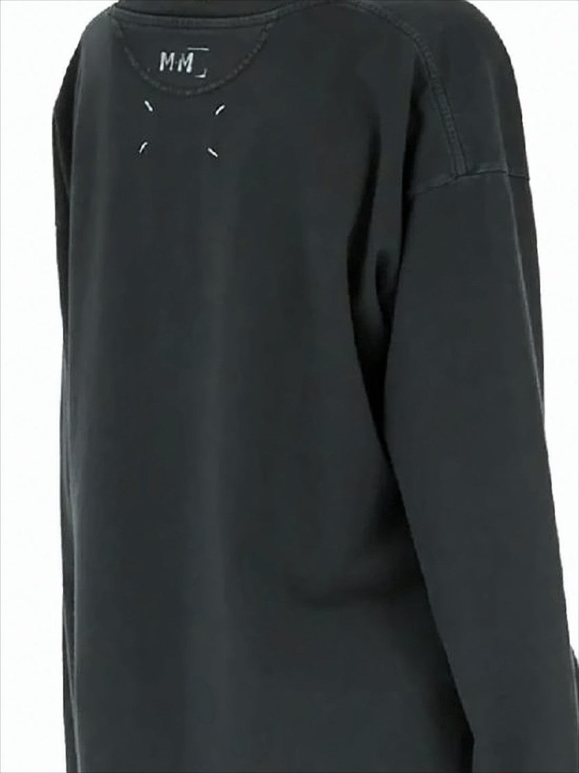 Maison Margiela Relaxed-Fit Long Sleeve Shirt With Logo Detail