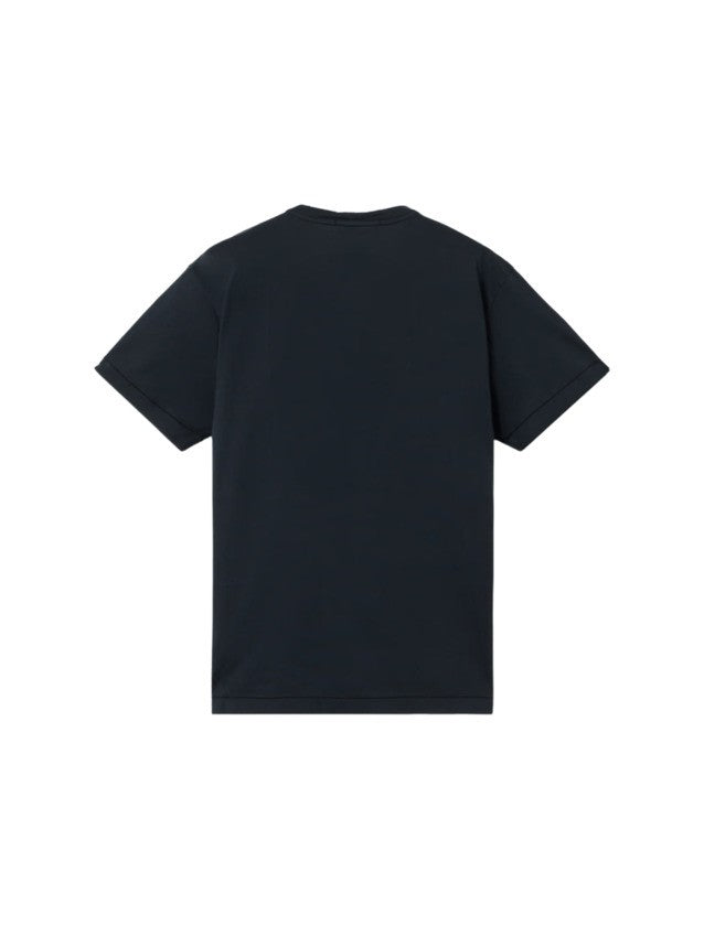 Stone Slim Fit Cotton Jersey T-Shirt With Compass Logo