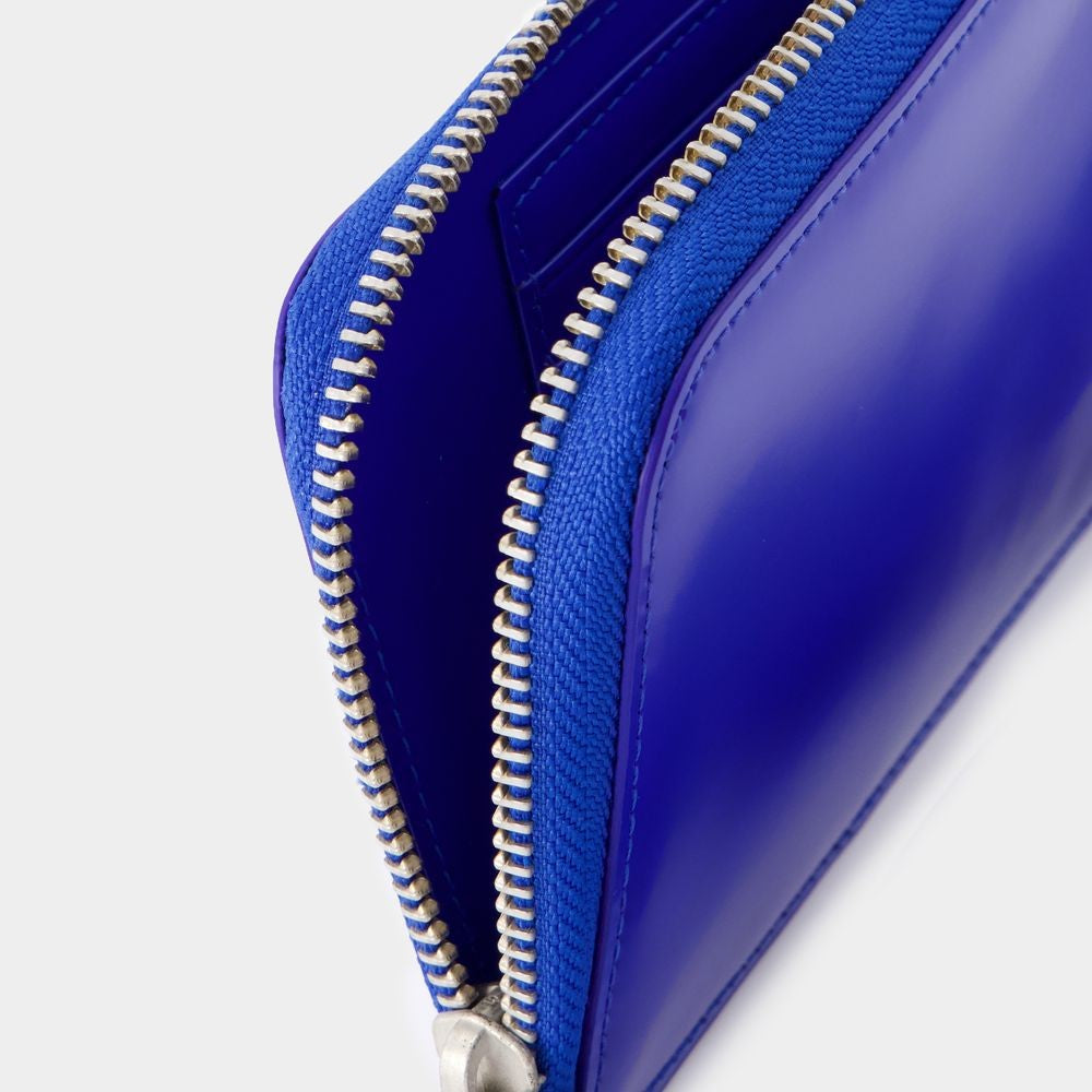 Ader Error 01 Trs Tag Wallet - Leather - Blue