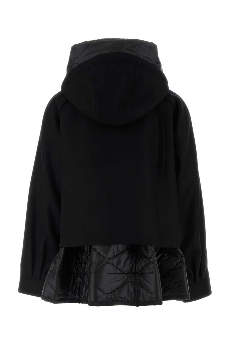 Sacai Black Nylon Jacket
