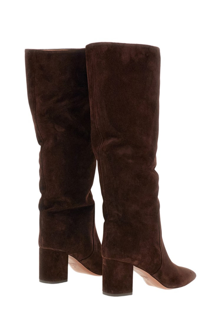 Paris Texas Brown Anja Nappa Suede Boots