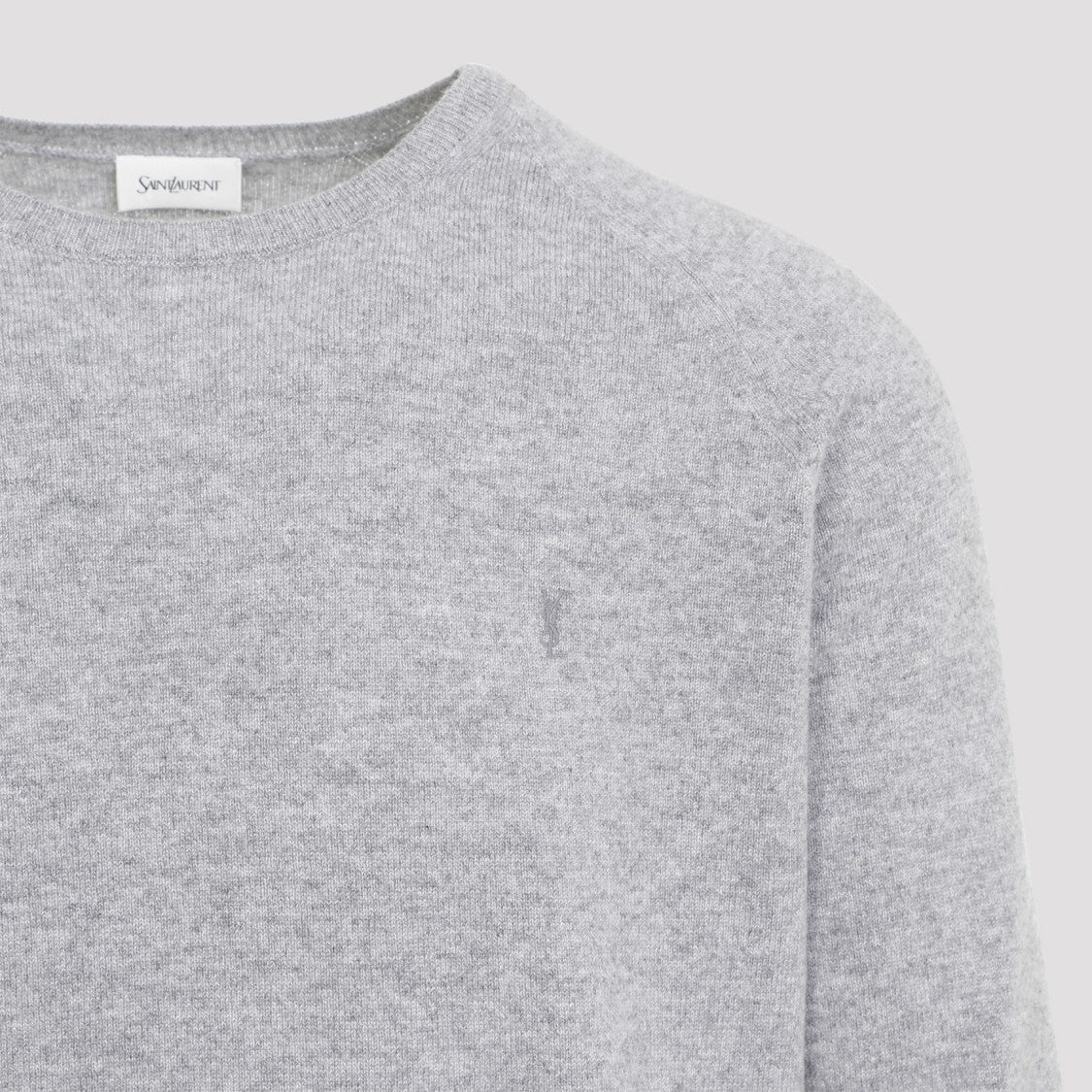 Saint Laurent Grey Cashmere Sweater
