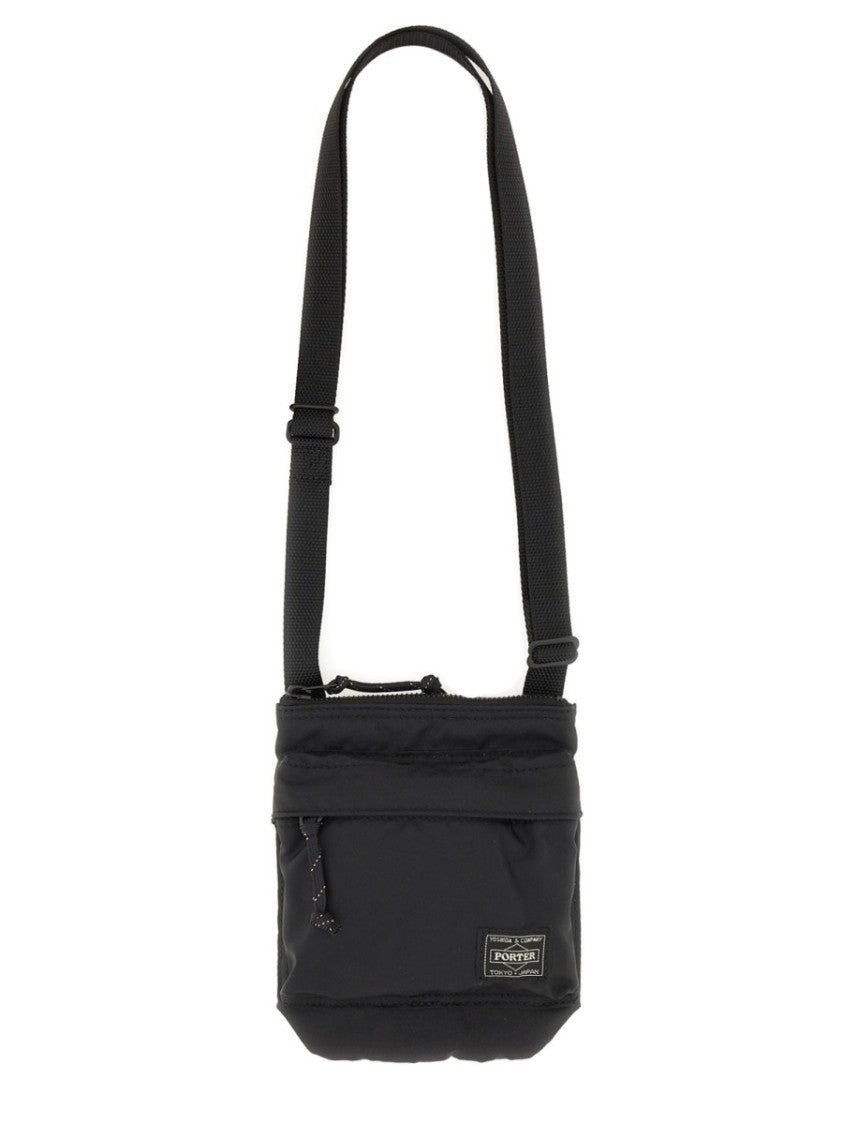 Porter-Yoshida & Co. Neutral Force Zippered Crossbody Nylon Shoulder Bag