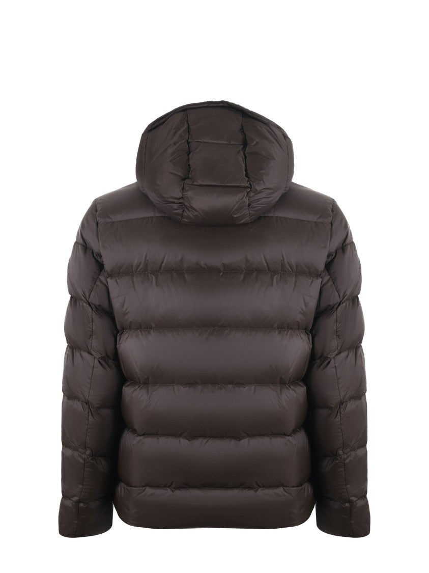 Fay Innovative Quilted Padded Jacket With Hood