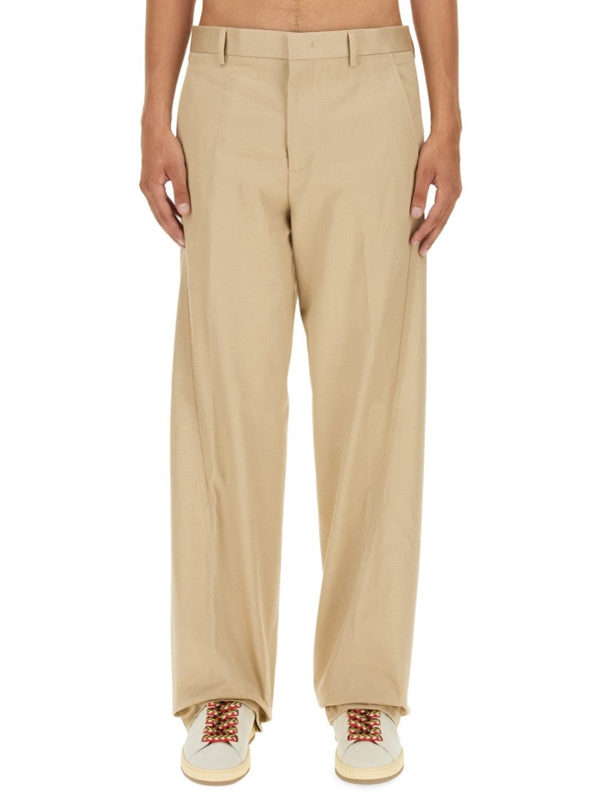Lanvin Relaxed Fit Twisted Chino Pants