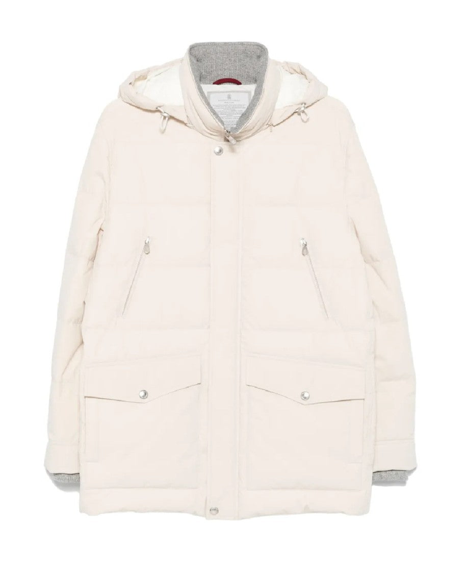 Brunello Cucinelli Tailored Piumino Jacket With Hood