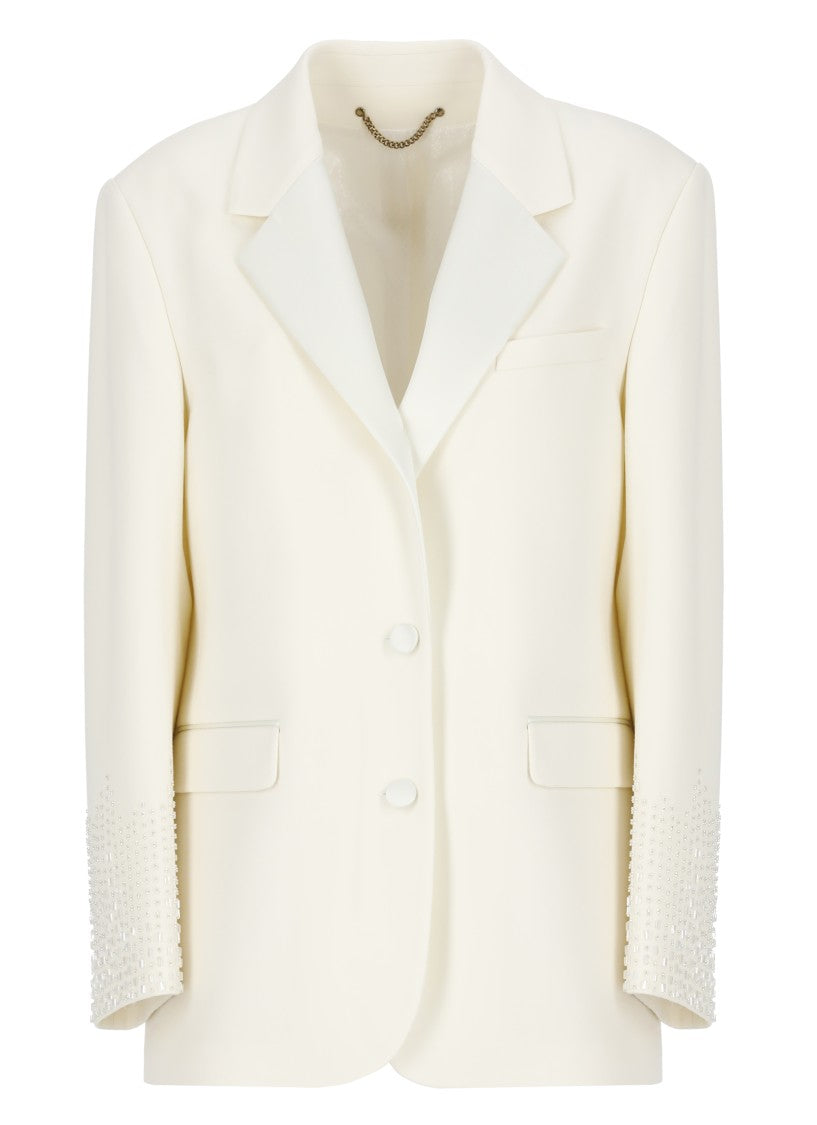 Golden Goose Ivory Maia Blazer