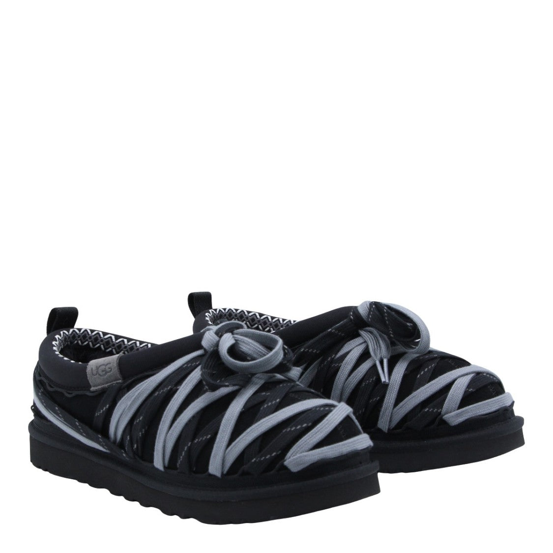 Ugg Crisscross Lace Black Flat Sneakers