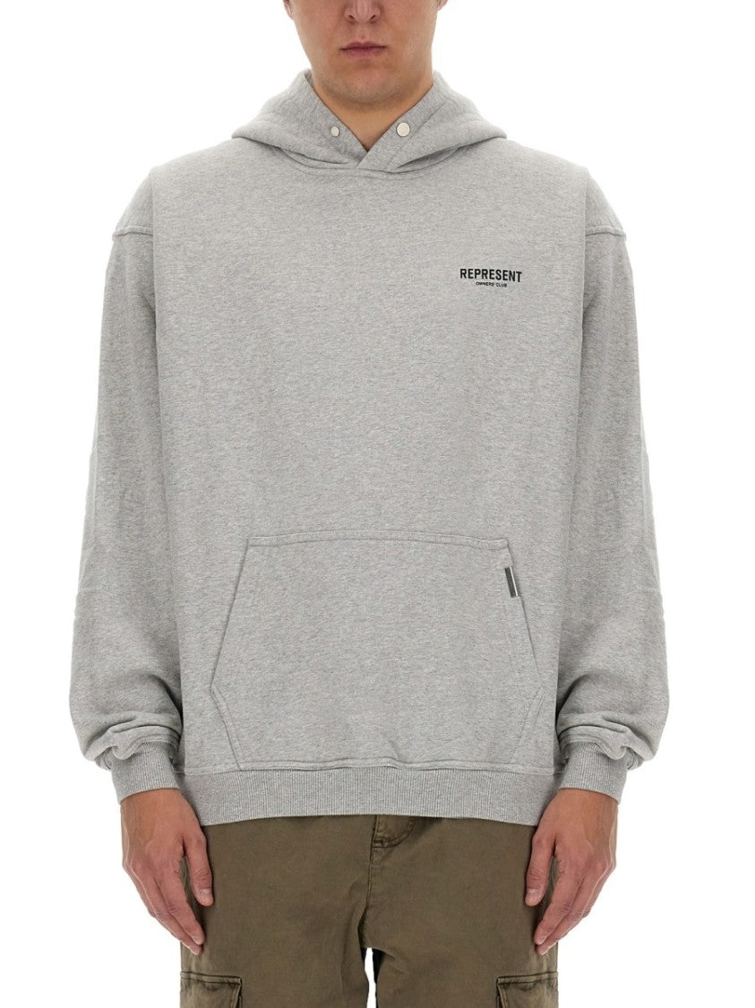 Represent Hooded Sweatshirt With Subtle Logo