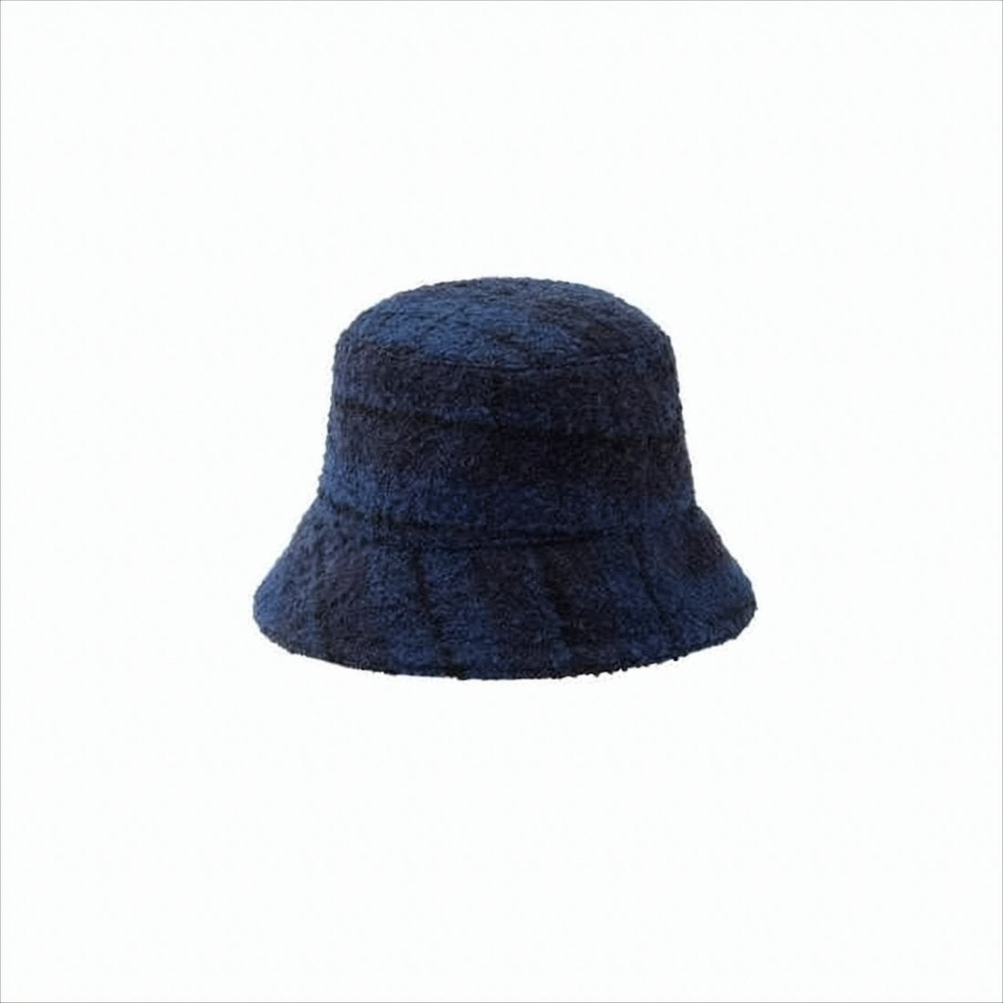 Helen Kaminski Textured Bucket Hat With Deep Checkered Design