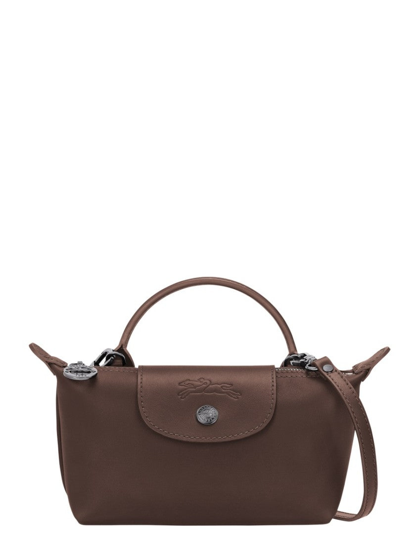 Longchamp Le Pliage Xtra Small Structured Leather Clutch