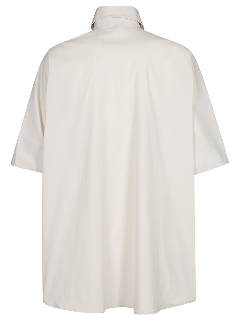 Liviana Conti Relaxed Fit Short Sleeve Shirt With Minimalist Design