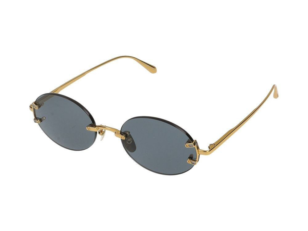 Linda Farrow Sunglasses Lfl1544 Stella C6 Yellow Gold/Light Gold 51/22/145