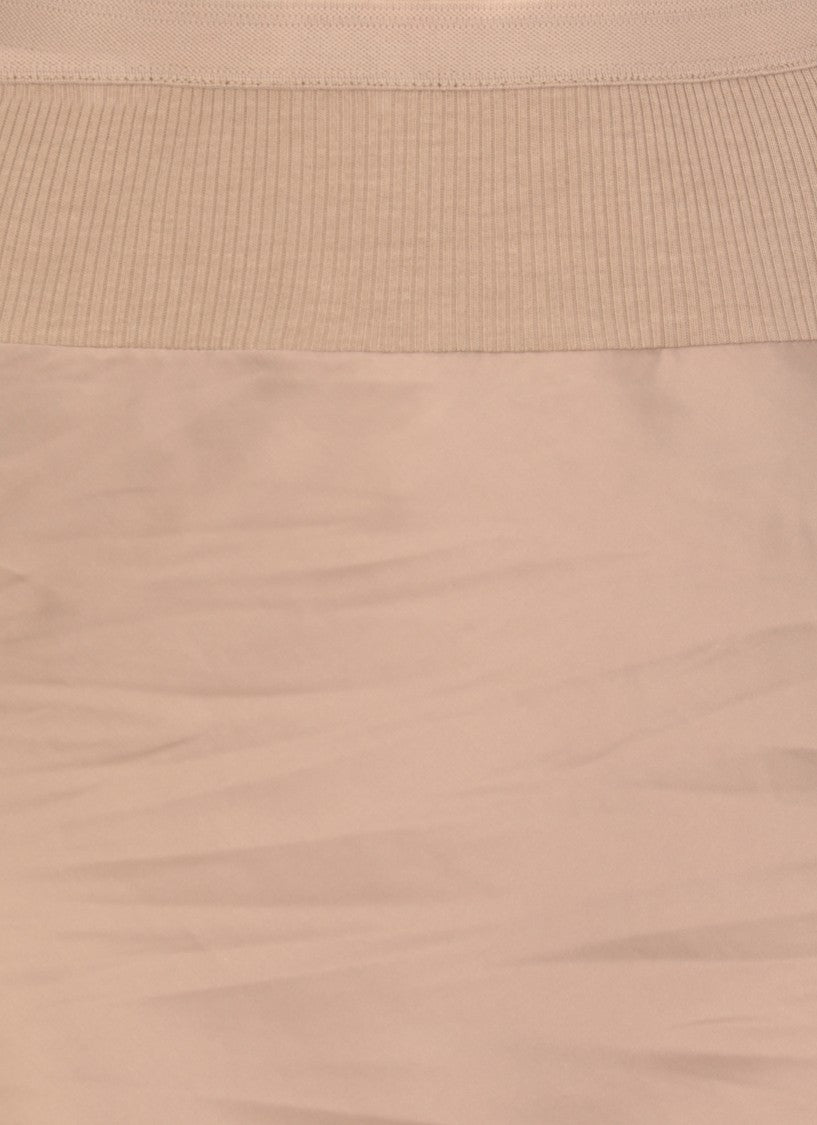 Rick Owens Beige Viscose Blend Skirt