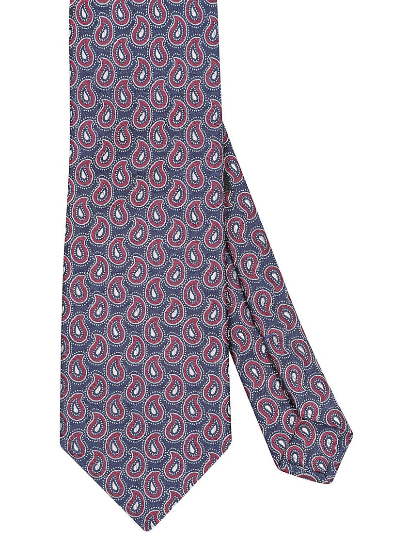 Etro Paisley Pattern Silk Tie