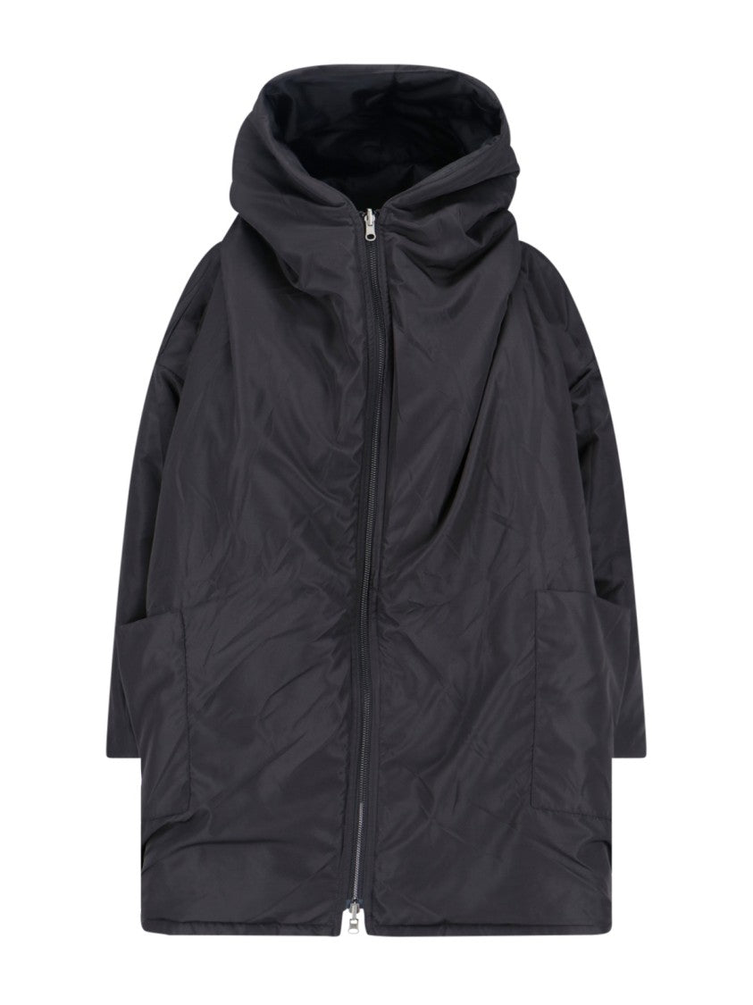 Kimono Rain Reversible Waterproof Coat – Black