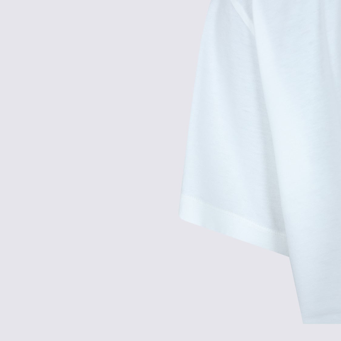 Mm6 By Maison Margiela White Cotton Logo T-Shirt