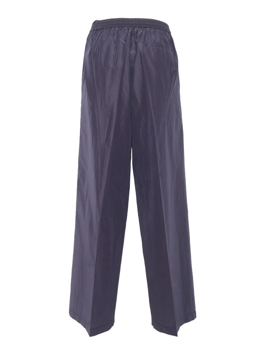 Forte Forte Palazzo Taffeta Pants With Wide-Leg Silhouette