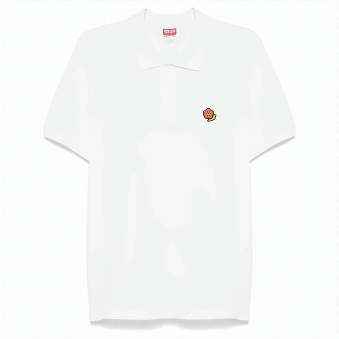Kenzo Short-Sleeved Polo Shirt With Classic Collar