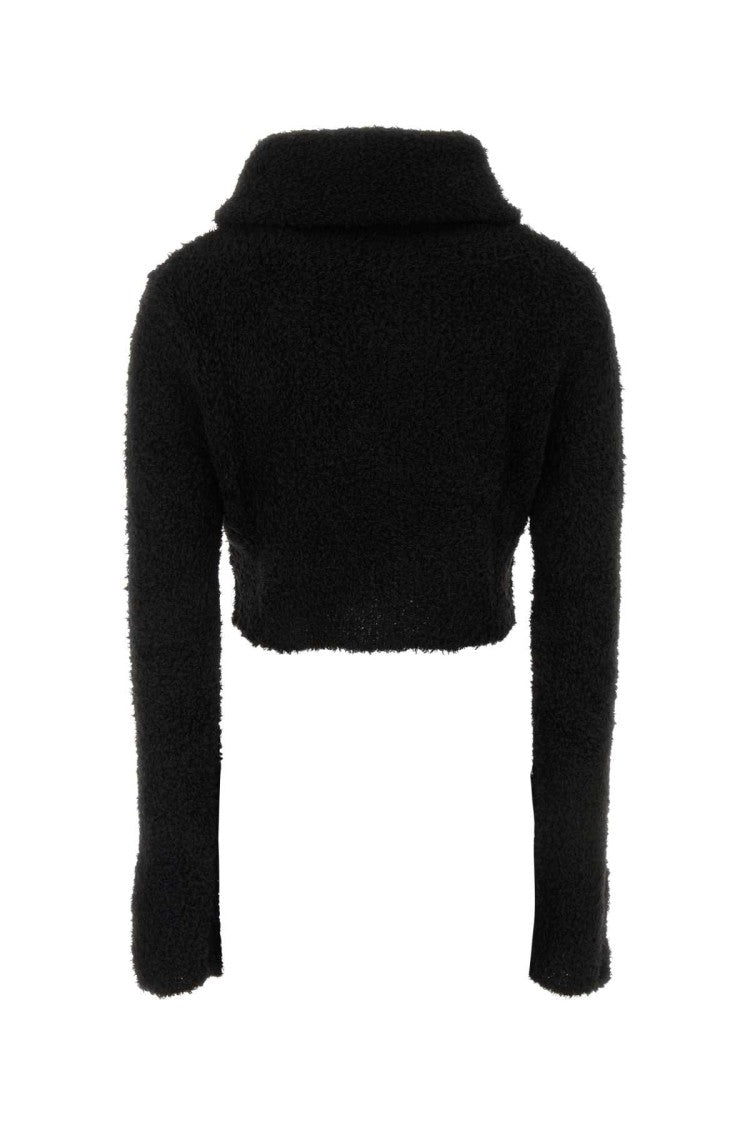 Saint Laurent Black Acrylic Blend Sweater