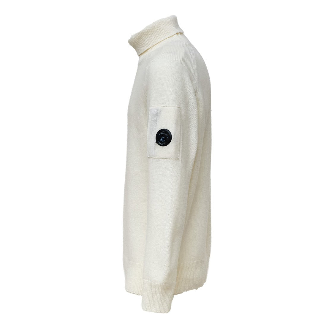 C.P. Company Lambswool Grs Turtleneck Sweater With Iconic Lens Detail