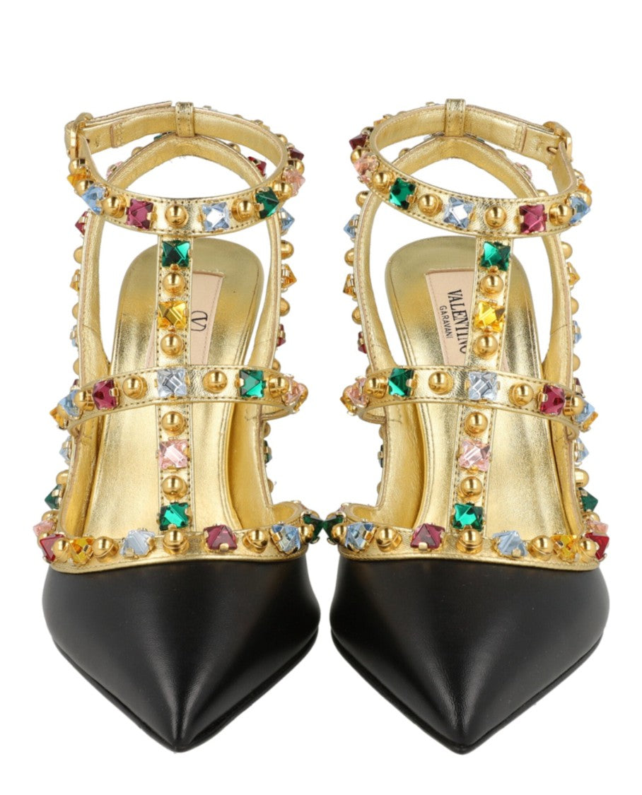 Valentino Rockstud Cage Pumps