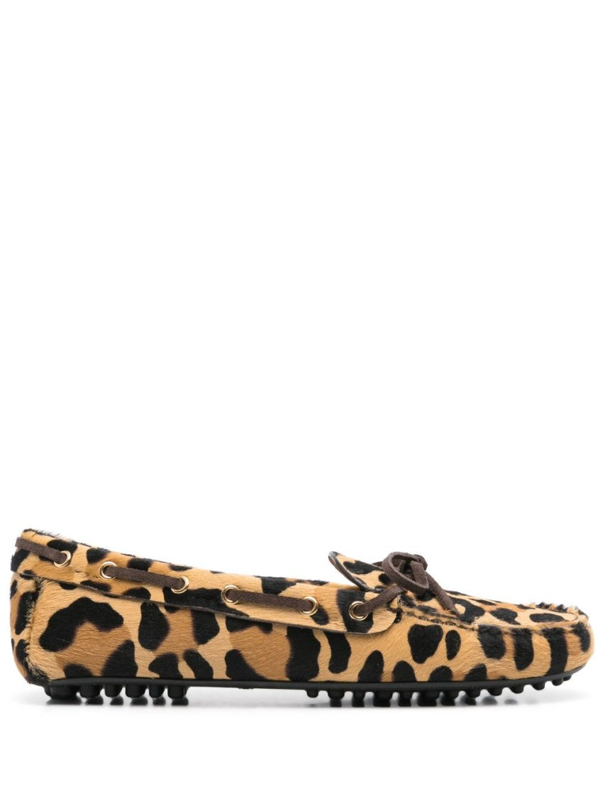 Car Shoe St Leopard Moccasin