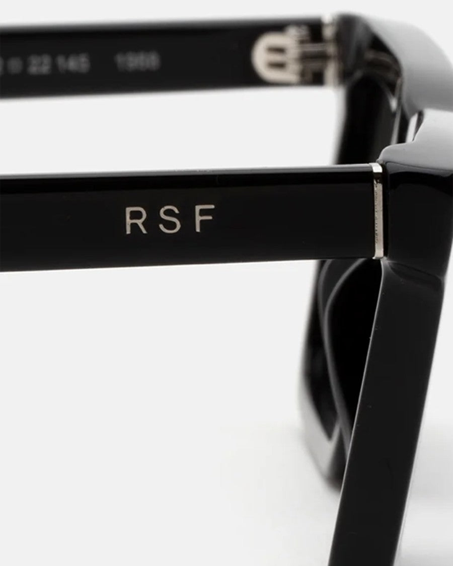 Retrosuperfuture Rectangular Sunglasses With Glossy Acetate Frame