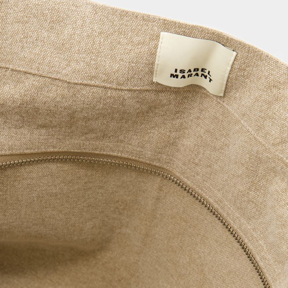 Isabel Marant Yenky Shoulder Bag - Cotton - Beige