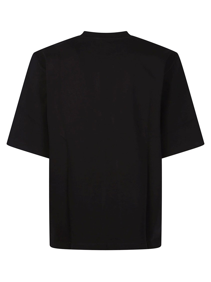 Dsquared2 Black Cotton Loose Fit T-Shirt