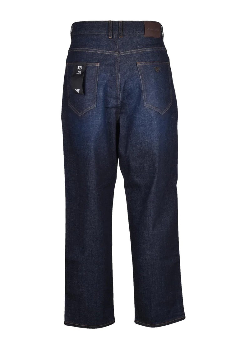 Emporio Armani Loose Fit Jeans - Blue