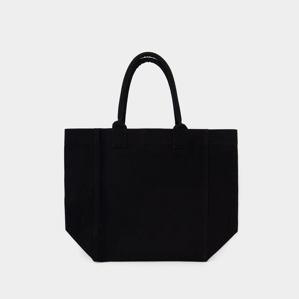 Isabel Marant Yenky Gz Tote Bag - Cotton - Black