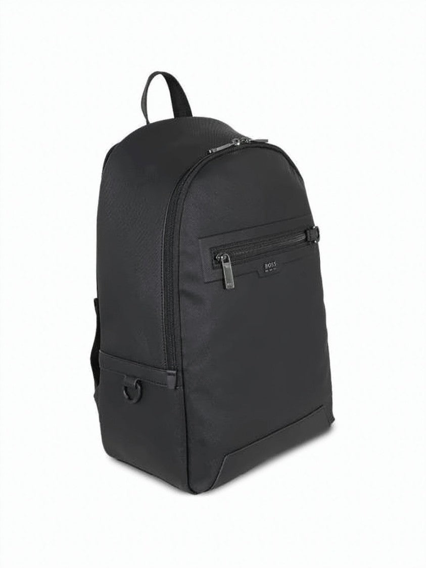 Hugo Boss Black Backpack With Adjustable Straps
