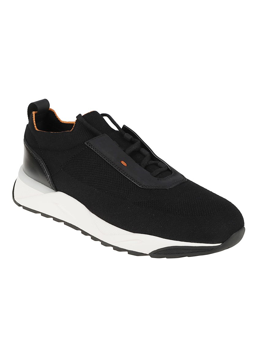 Santoni Flin Streamlined Slip-On Sneakers