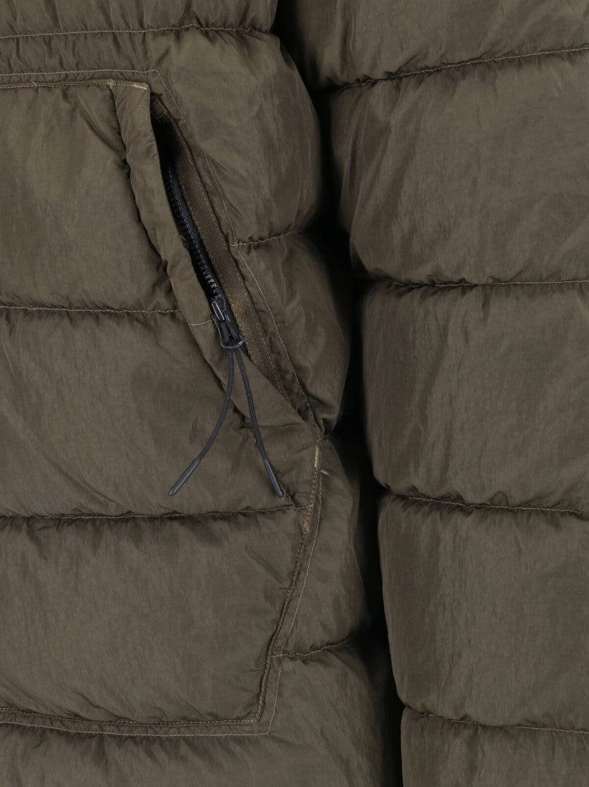 C.P. Company Green Chrome-R Technical Down Jacket