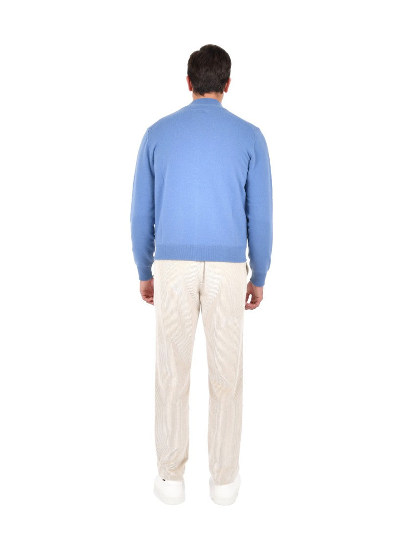 Drumohr Reversible Cashmere Jacket With Unique Pattern